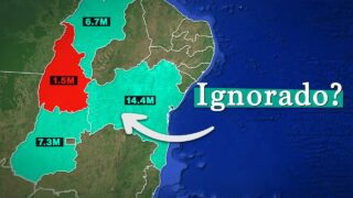 Por que tão poucos brasileiros vivem no Tocantins?