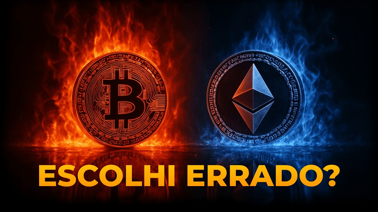 Qual o MELHOR para ficar RICO? Bitcoin ou Ethereum?