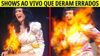 Quando Os Shows Ao Vivo Dão Errado – 15 Falhas e Erros Em Apresentações Ao Vivo