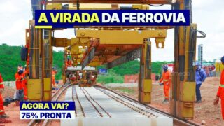 R$ 1,4 Bilhão e 676 Km Prontos: A Ferrovia Que Está Mudando o Nordeste