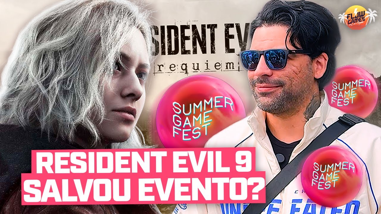 RESIDENT EVIL 9 REQUIEM REVELADO! POR DENTRO DA SUMMER GAME FEST 2025! #flowgames