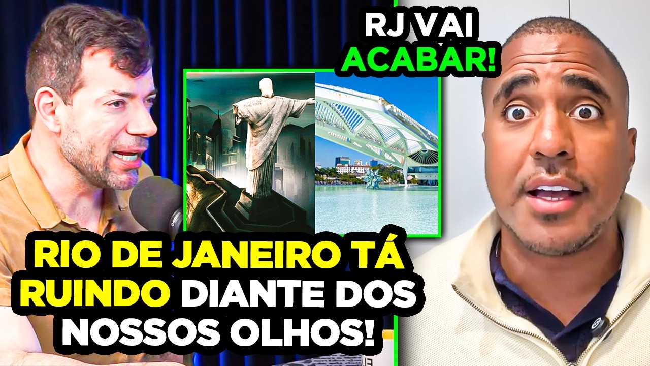 RJ EM COLAPSO: COPA, OLIMPÍADAS… E AGORA O CAOS! O PREÇO CARO DAS OBRAS DE VITRINE!