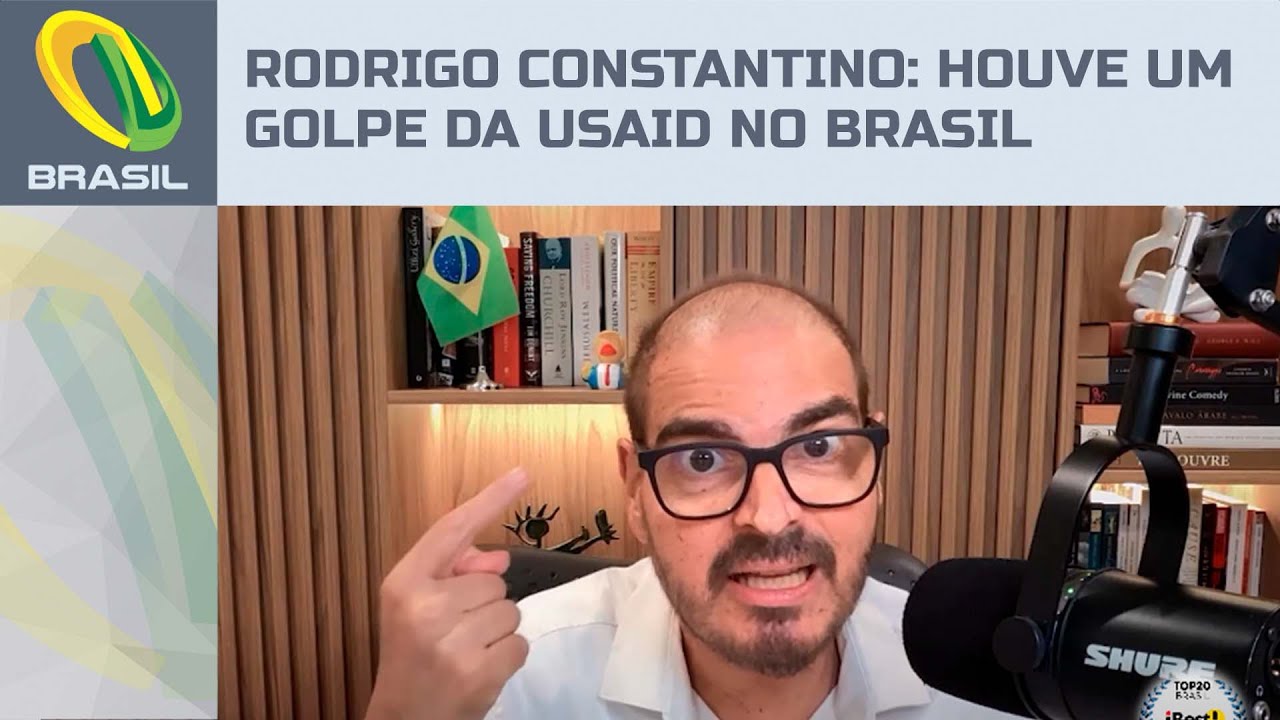 Rodrigo Constantino: Houve um golpe da Usaid no Brasil