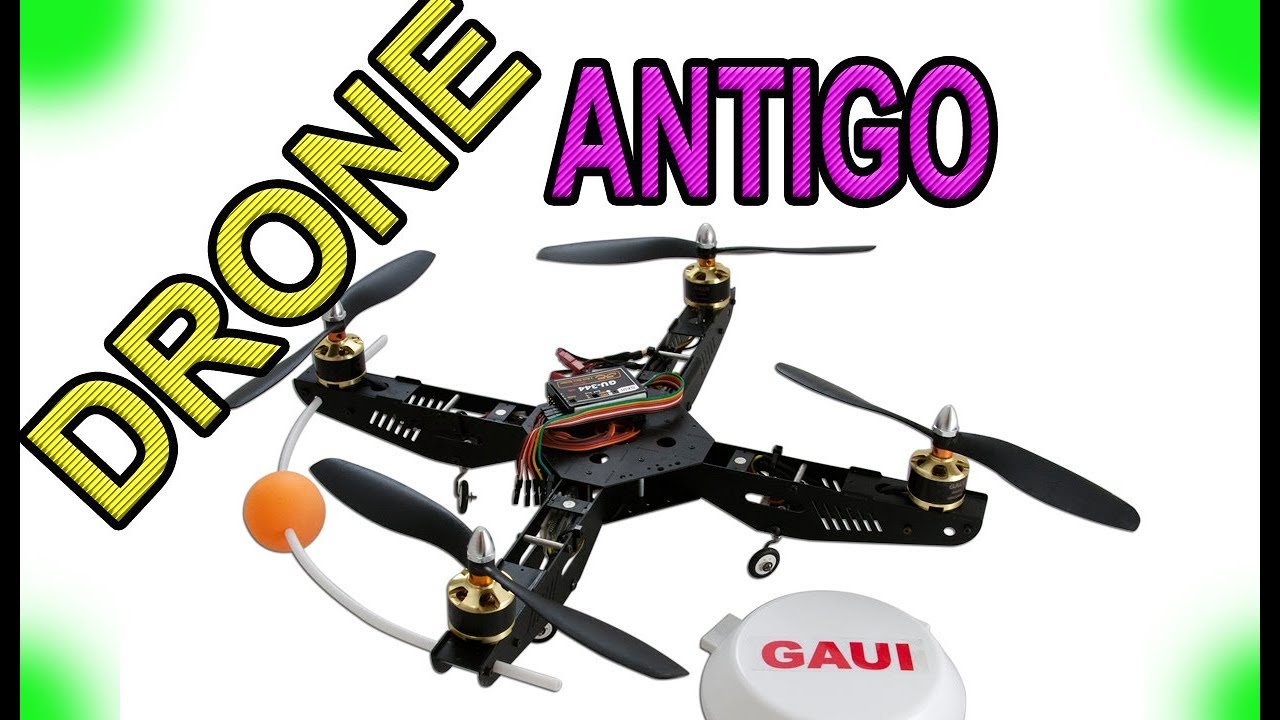 TESTE do Drone mais ANTIGO GUAUI wanzam fpv