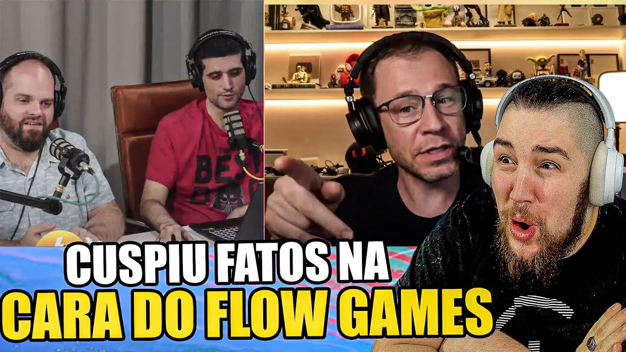 TIAGO LEIFERT deu “EXPOSED” no FLOW GAMES e EXPOS toda a HIPOCRISIA – REAGINDO AO VIDEO