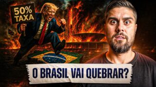 TRUMP ESMAGA O BRASIL: Tarifas de 50% HOJE – e 500% em 90 dias!