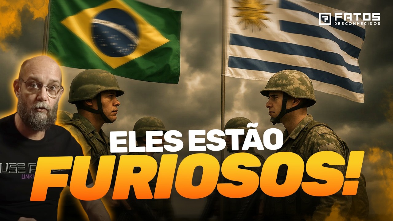 URUGUAI ACUSA: ‘O Brasil ROUBOU Nosso Território! – Entenda o caso