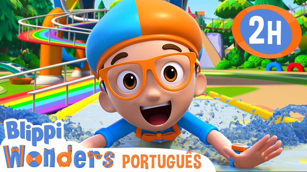 Vamos Curtir o Verão com o Blippi! | MARATONA DO BLIPPI! | Desenhos Animados Infantis em Português