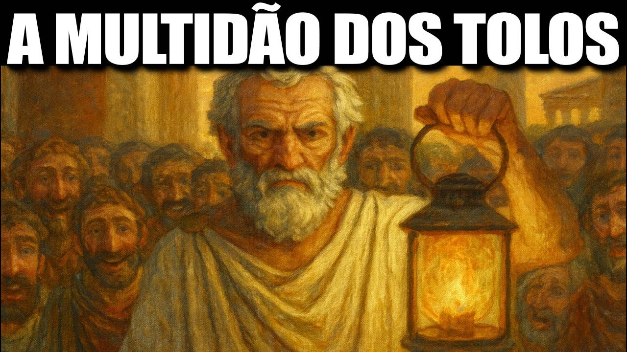 Você está cercado por idiotas disfarçados de boas pessoas — Diógenes