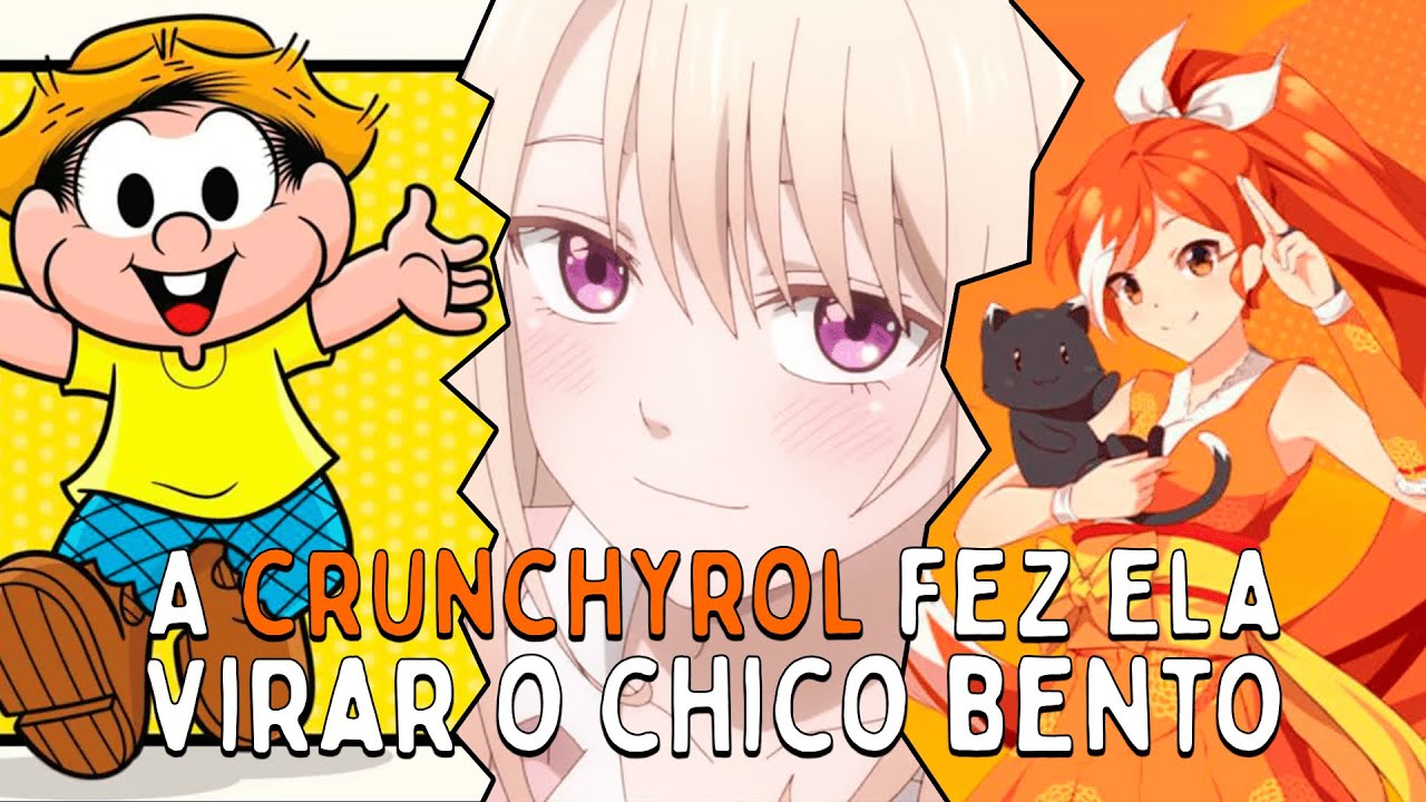 As legendas da Crunchyroll transformaram ela no chico bento, faz sentido?