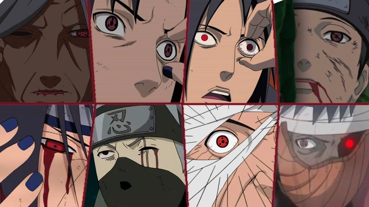 COMO CADA NINJA PERDEU O SHARINGAN EM NARUTO