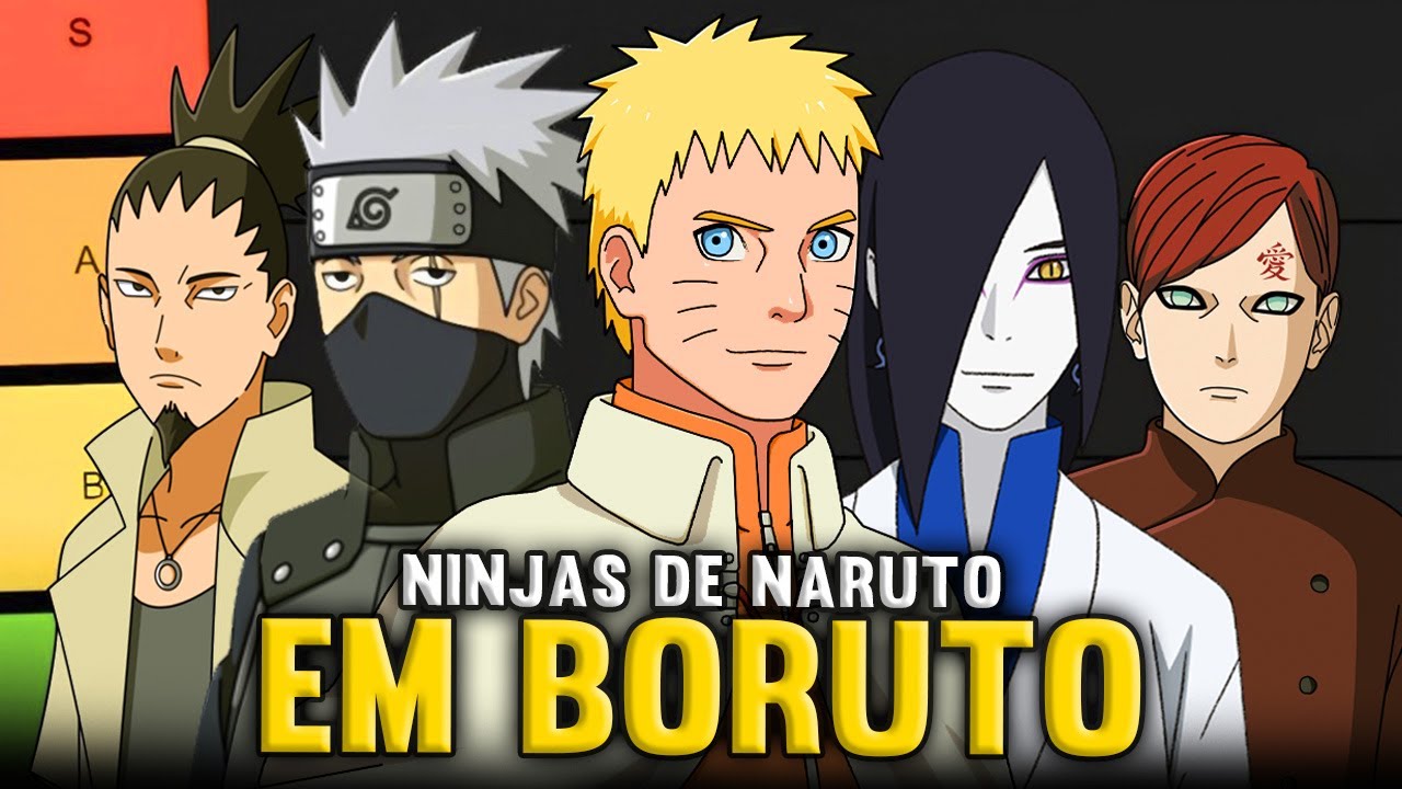 TIER LIST RANKEANDO OS NINJAS DE NARUTO EM BORUTO | feat Gabriel Play