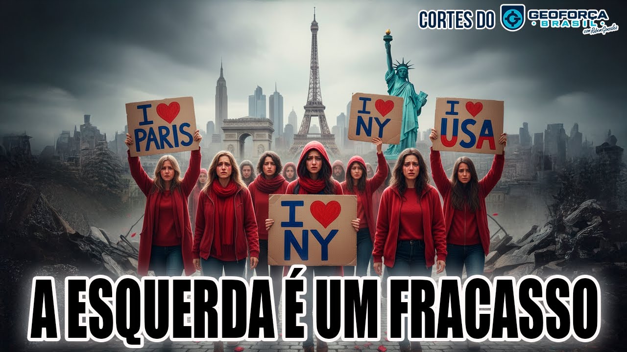 A esquerda é um FRACASSO… e a direita TAMBÉM | ✂️Cortes do Geoforça