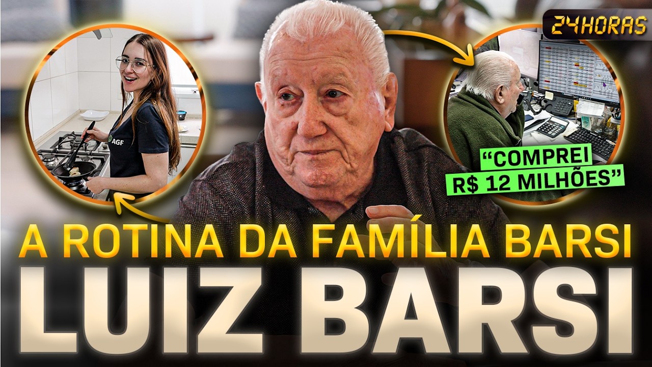 24 HORAS COM LUIZ BARSI | A ROTINA DO MAIOR INVESTIDOR DO BRASIL