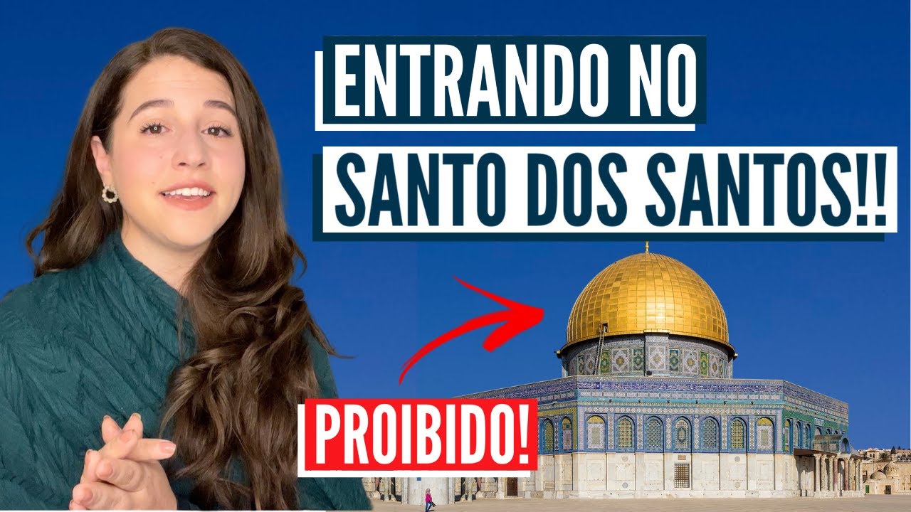 ENTRAMOS NO LOCAL MAIS SANTO E PROIBIDO DE ISRAEL! Israel com Aline