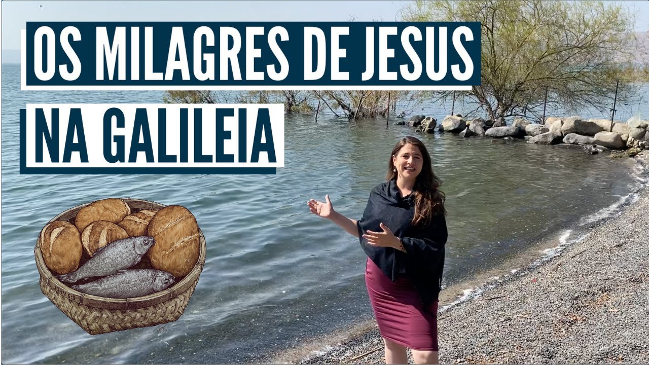 ONDE JESUS FEZ MILAGRES? Visitando o Mar da Galileia – Israel com a Aline