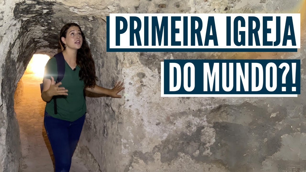 ENCONTRADA A PRIMEIRA IGREJA DO MUNDO? *EXCLUSIVO* no Israel com Aline