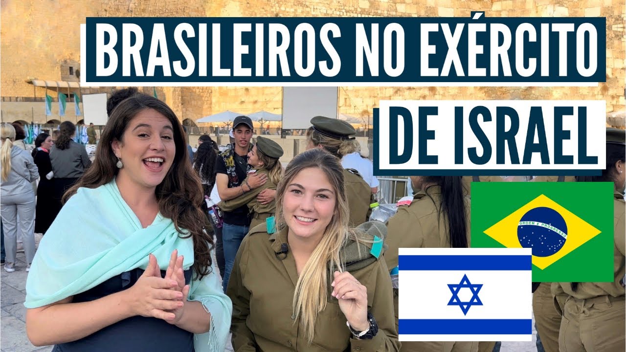 BRASILEIROS NO EXERCITO DE ISRAEL!