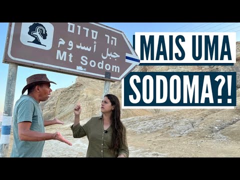 A ARQUEOLOGIA DE SODOMA! Especial Israel com Aline e Rodrigo Silva
