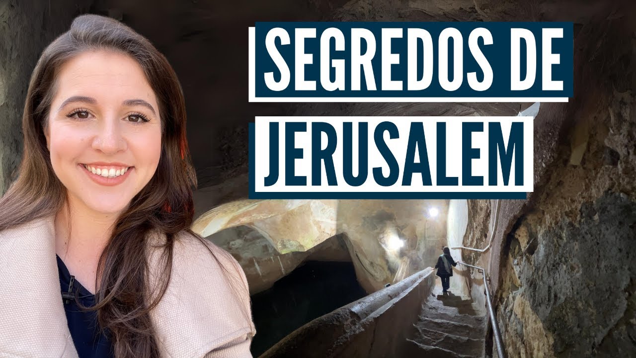 7 LUGARES DESCONHECIDOS DE JERUSALEM! Israel com Aline
