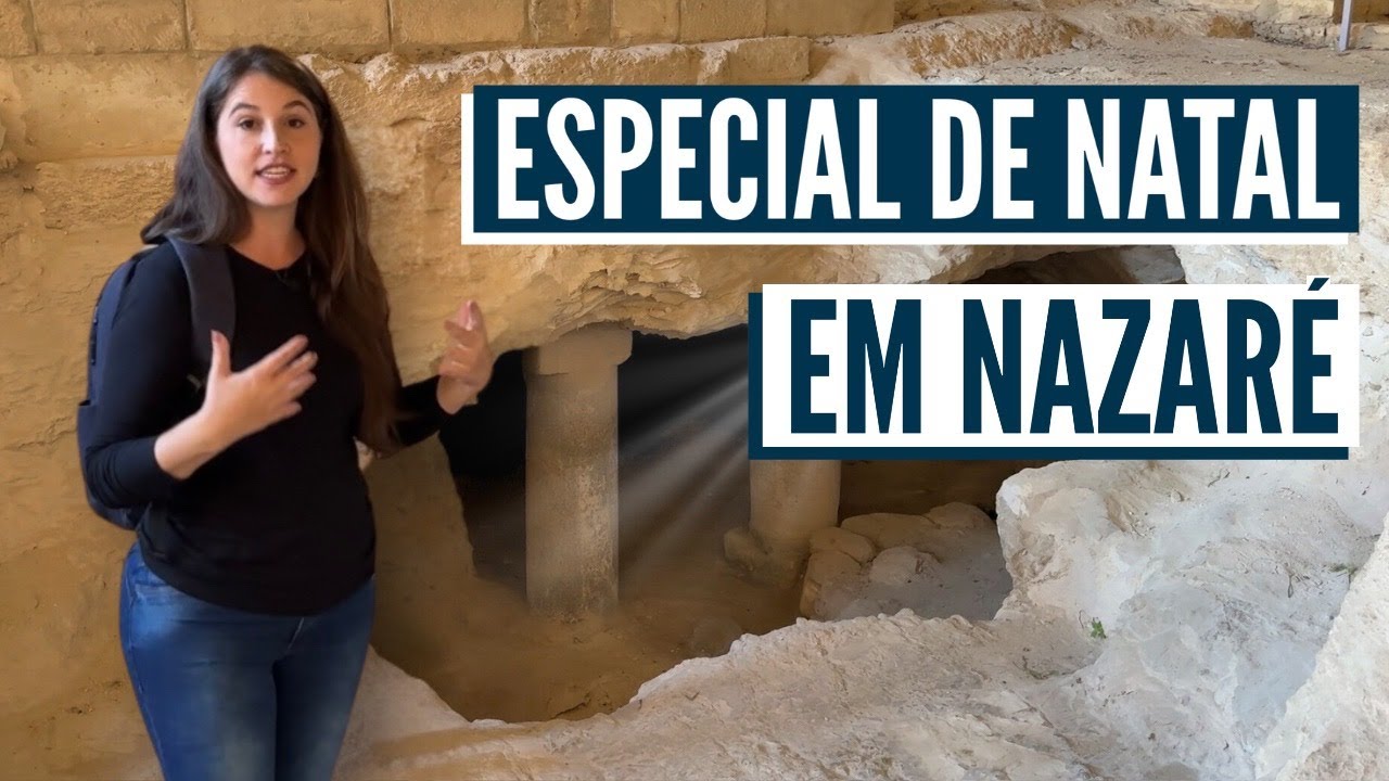 COMO É O NATAL EM ISRAEL? A verdadeira história bíblica – Israel com Aline