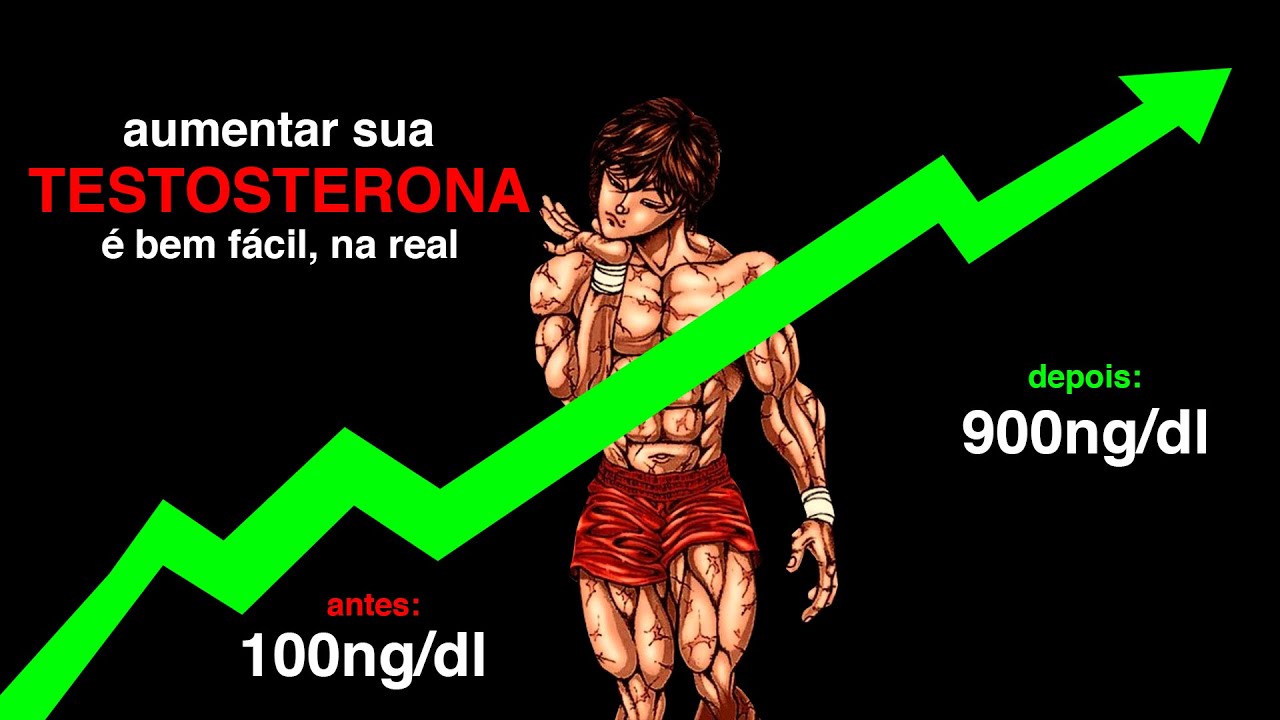 Aumentar a TESTOSTERONA (de forma natural) é bem fácil, na real.