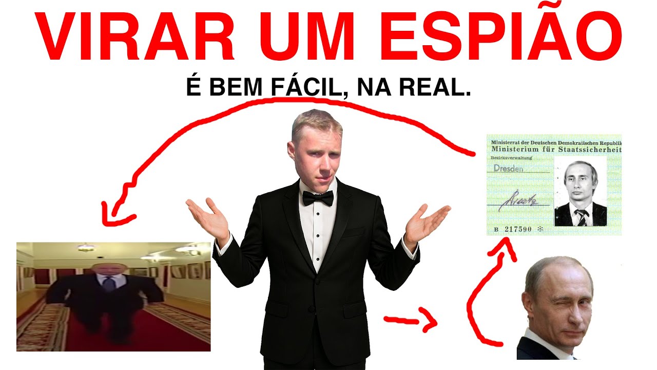 VIRAR um ESPIÃO é bem fácil, na real