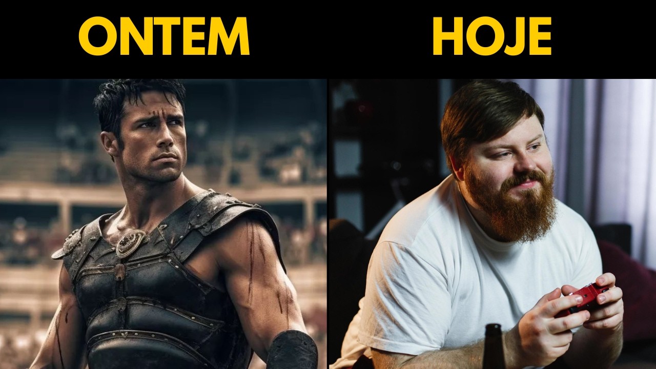 A VERDADE por trás da QUEDA de TESTOSTERONA nos homens