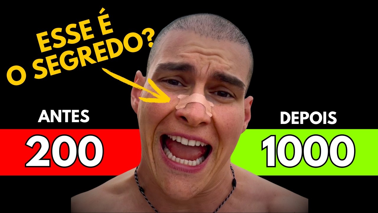 Quer DOBRAR a TESTO? Comece a RESPIRAR assim!