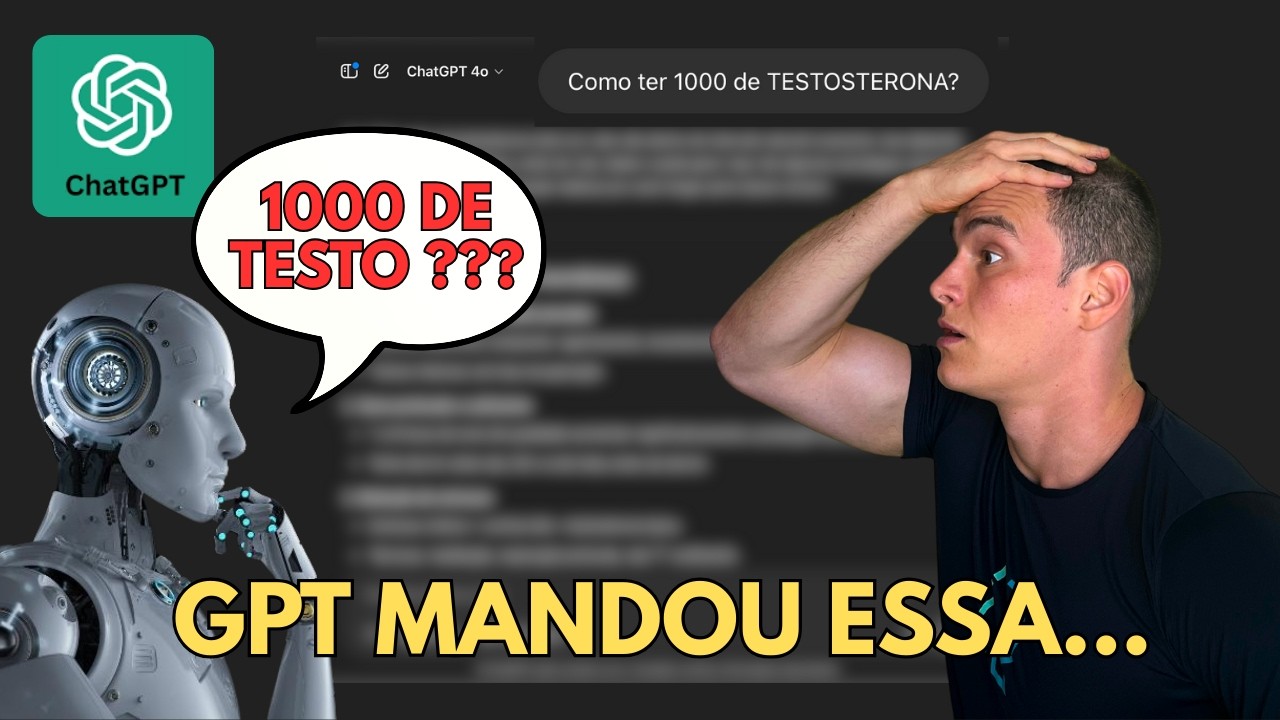 Perguntei pro GPT como ter 1000 de Testo e…