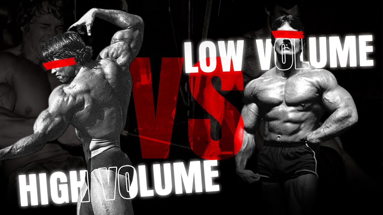 Qual o melhor método de treino  –  ALTO OU BAIXO VOLUME?