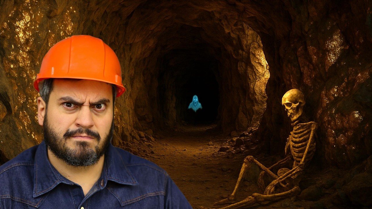 PASSEI A NOITE EM UMA MINA DE OURO ABANDONADA – SOZINHO NA MINA MAL-ASSOMBRADA