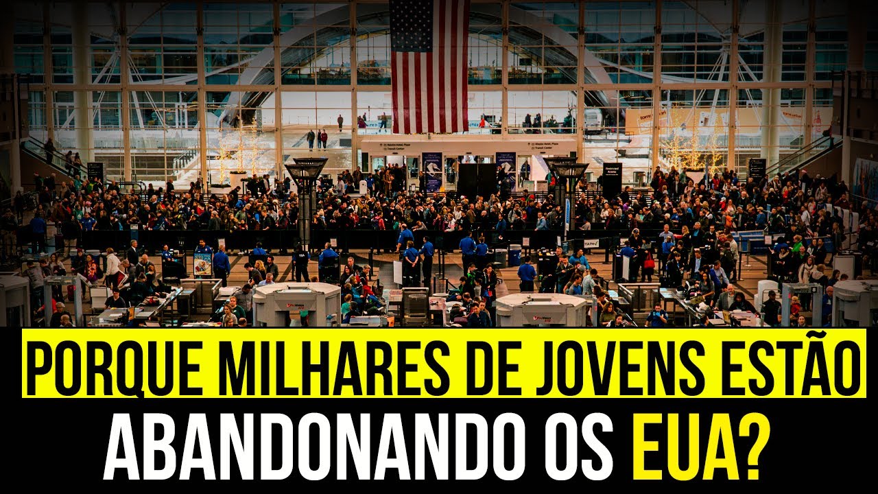 Por que os Jovens estão ABANDONANDO os E.U.A? O que estão DESCOBRINDO ao deixar o país “PERFEITO”?
