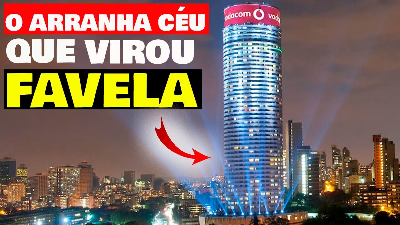 ⚠️ Ponte City: Como um prédio de LUXO se tornou a favela MAIS ALTA e PERIGOSA do mundo❓