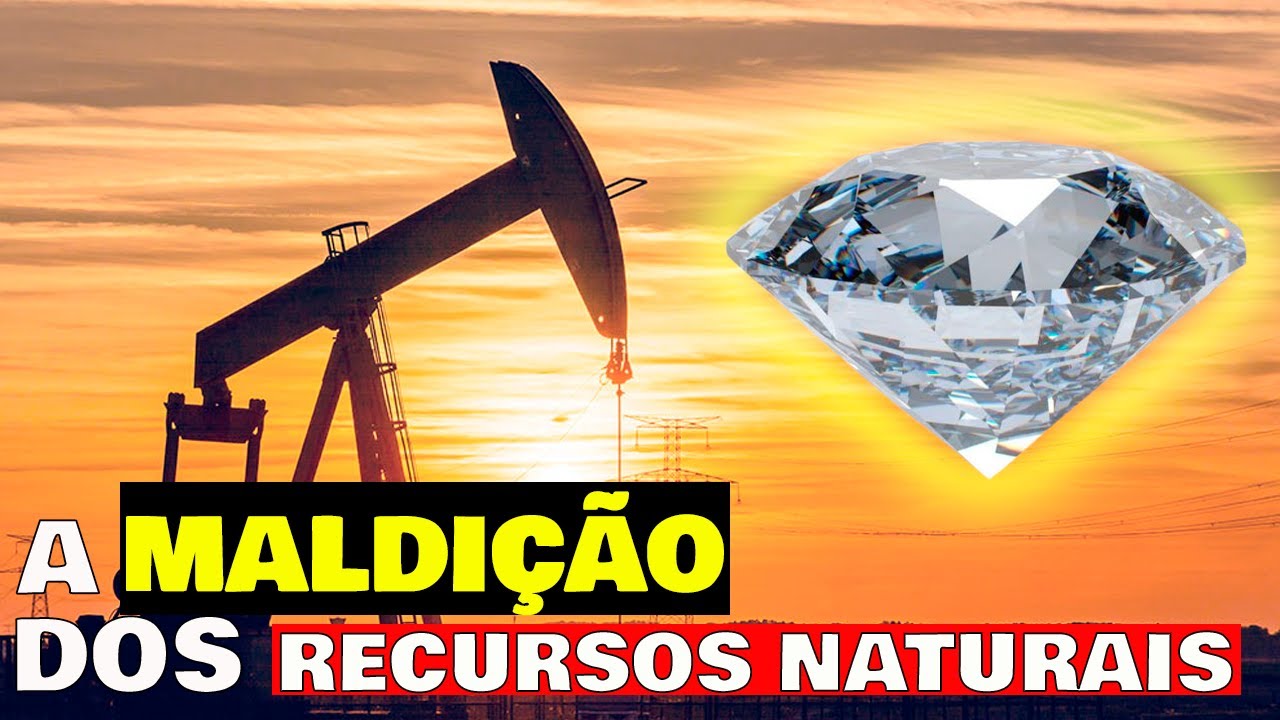 🤔POR QUE países com muitos RECURSOS são POBRES❓