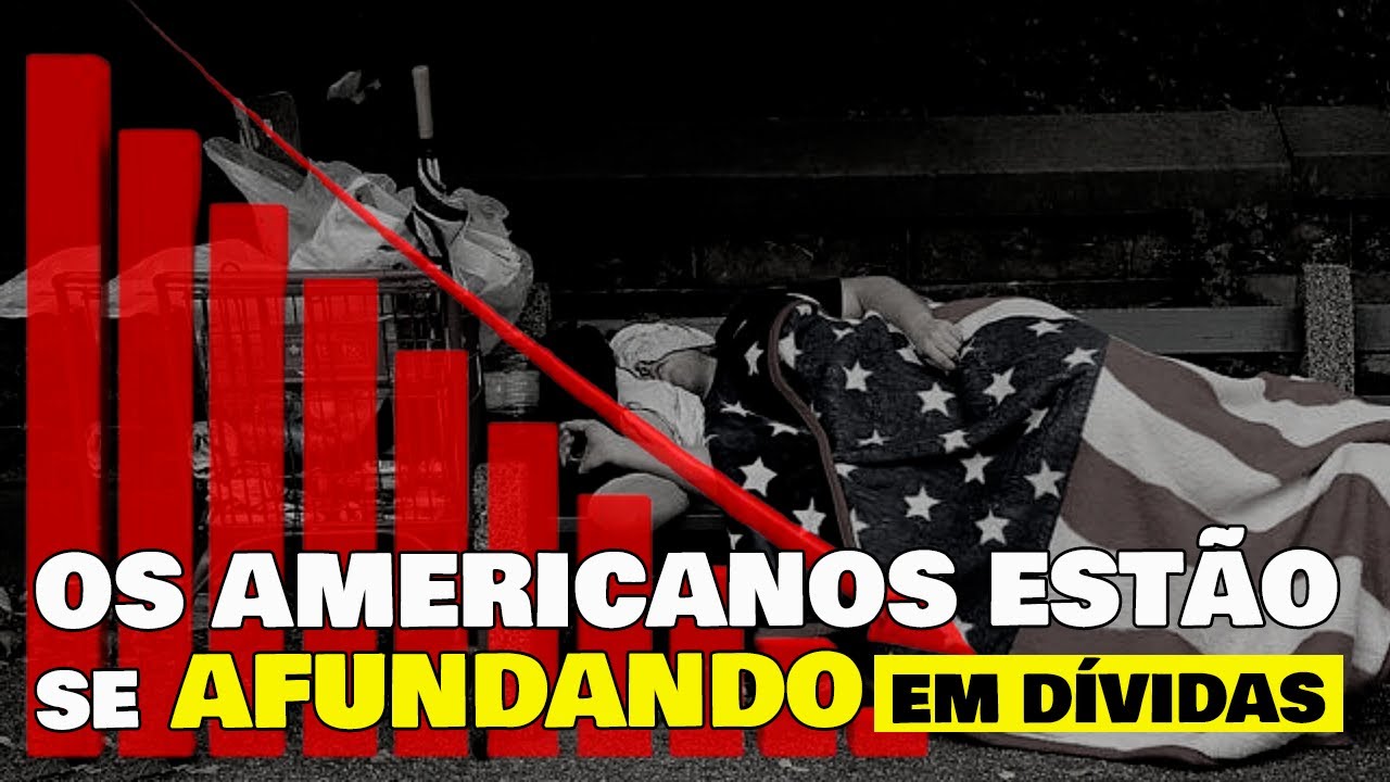 ⚠️​CRISE nos EUA | Porque os AMERICANOS estão se AFUNDANDO em dívidas? NÃO dá para manter o LUXO ​🤑​