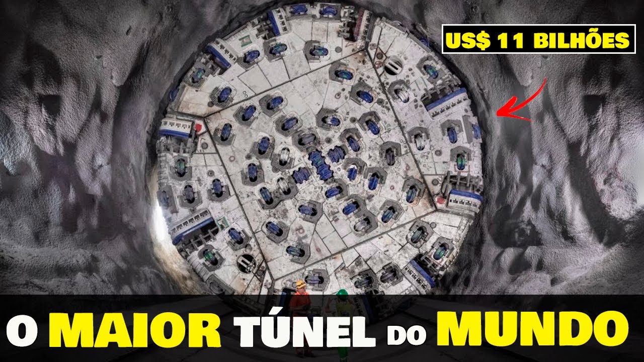 🚧PORQUE A UNIÃO EUROPEIA está construindo um TÚNEL de 11 BILHÕES  de DÓLARES❓