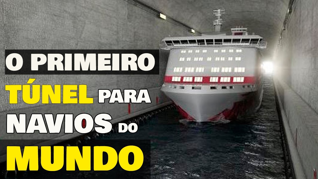 😱🇳🇴  O INCRÍVEL projeto de R$ 1,5 BILHÃO para construir o PRIMEIRO TÚNEL para NAVIOS do MUNDO❗❗❗