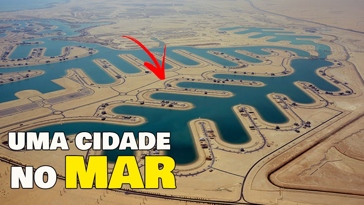 🚧A INCRÍVEL cidade de U$ 2 BILHÕES construída no MAR do KUWAIT ✅