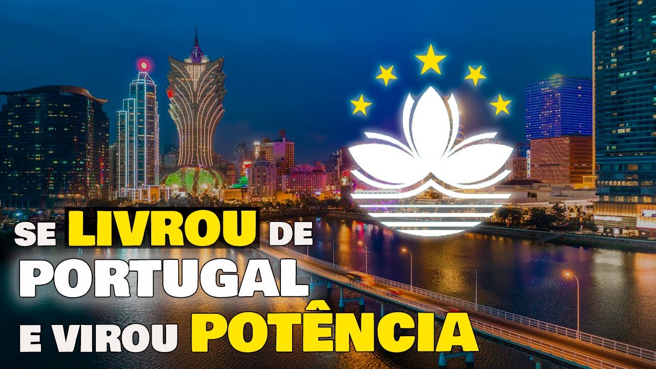 ⚠️Conheça a FASCINANTE história da EX COLÔNIA portuguesa que se TORNOU a LAS VEGAS da China 🇨🇳
