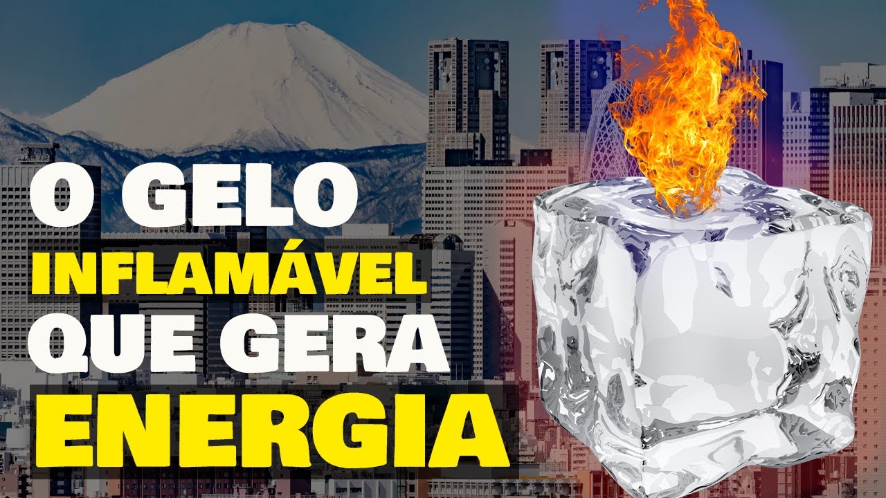 😎Energia para MAIS de 1 SÉCULO, QUEIMANDO GELO 🔥 | Como o Japão está fazendo isso❓
