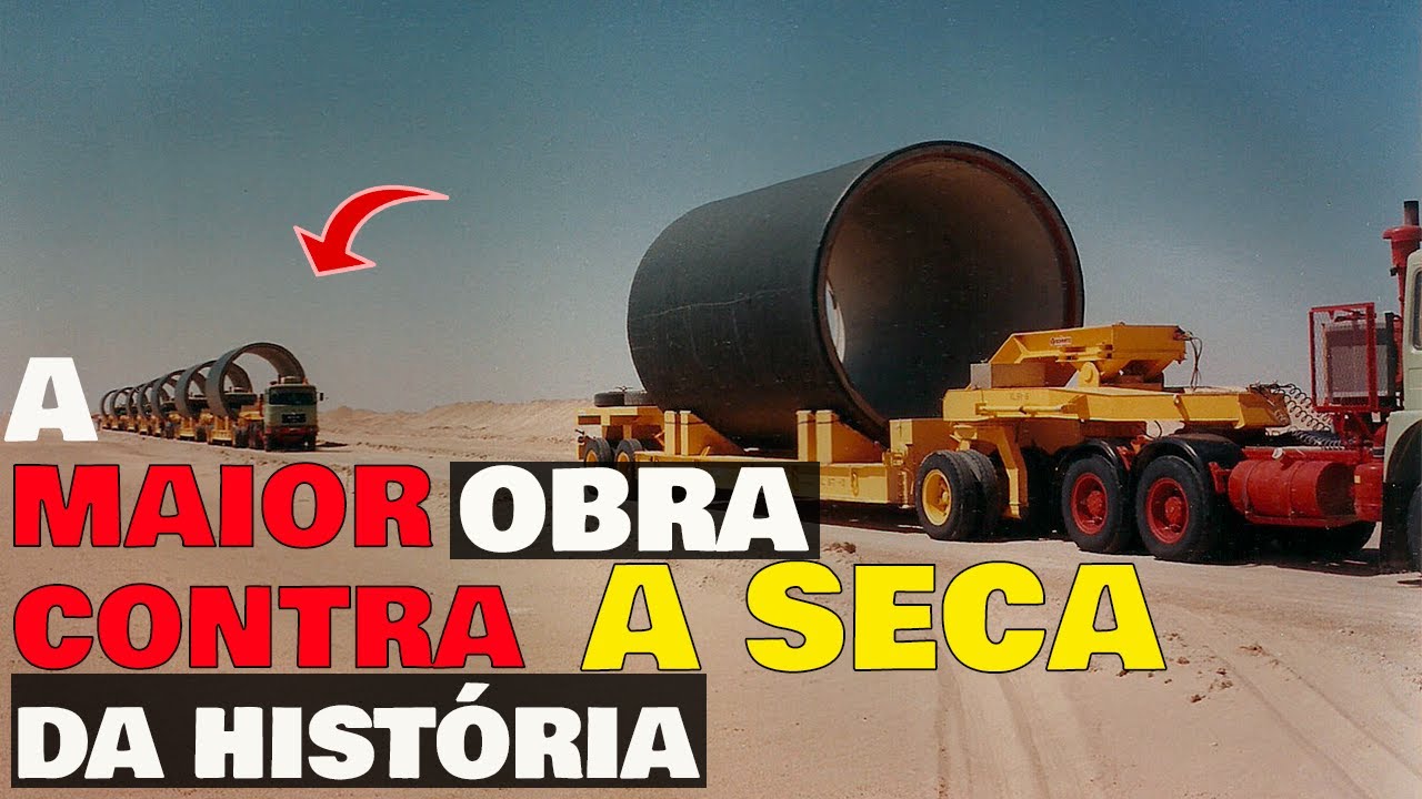 😱 A MAIOR OBRA da história para COMBATER a SECA 🚱