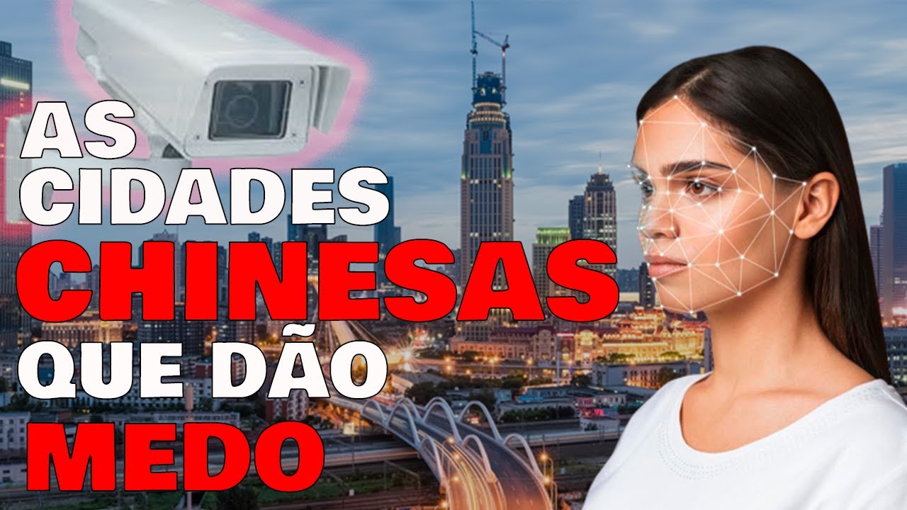 😳Saiba PORQUE as CIDADES INTELIGENTES da 🇨🇳 CHINA dão MEDO
