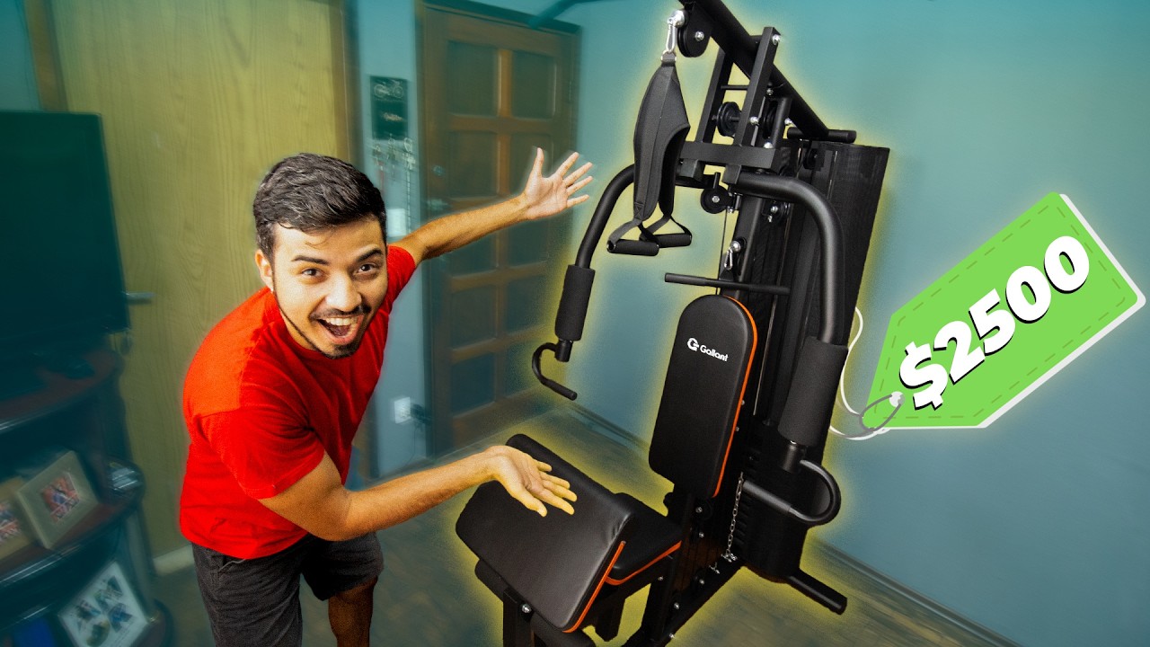 COMPREI uma Estação de Musculação na Shopee! Valeu a pena? | Elite X Gallant 65kg