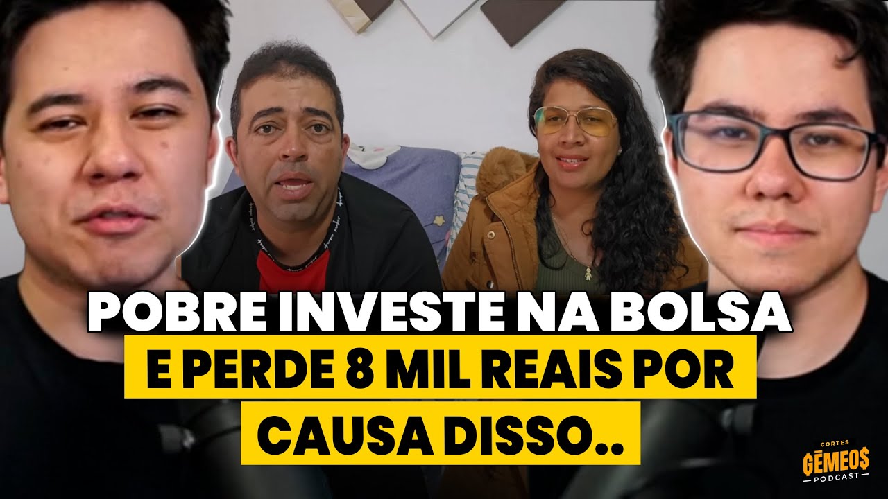 BOLSA DE VALORES NÃO É PRA POBRE ? GÊMEOS REAGEM