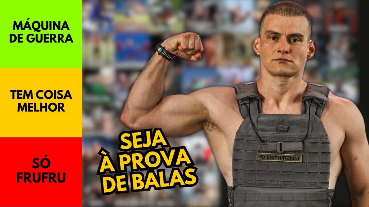 Os MELHORES EXERCÍCIOS para BLINDAR seu CORPO (vire uma MÁQUINA DE GUERRA)