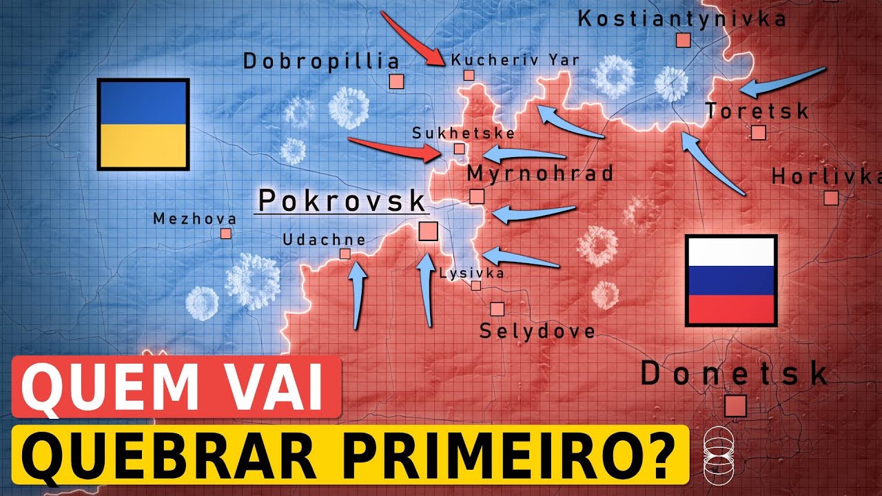 Pokrovsk está caindo – Rosneft e Lukoil estão quebrando